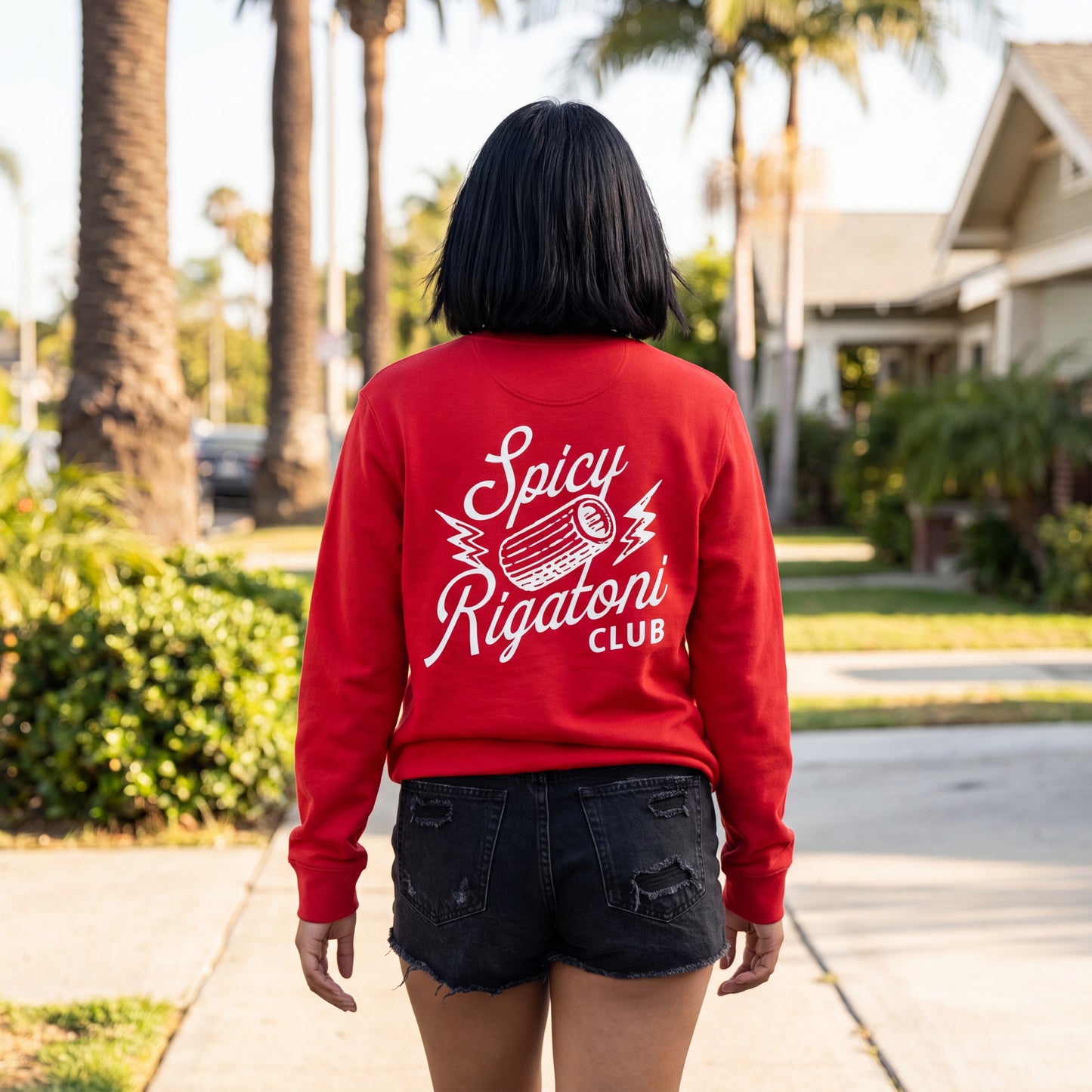 Spicy Rigatoni Club Crewneck
