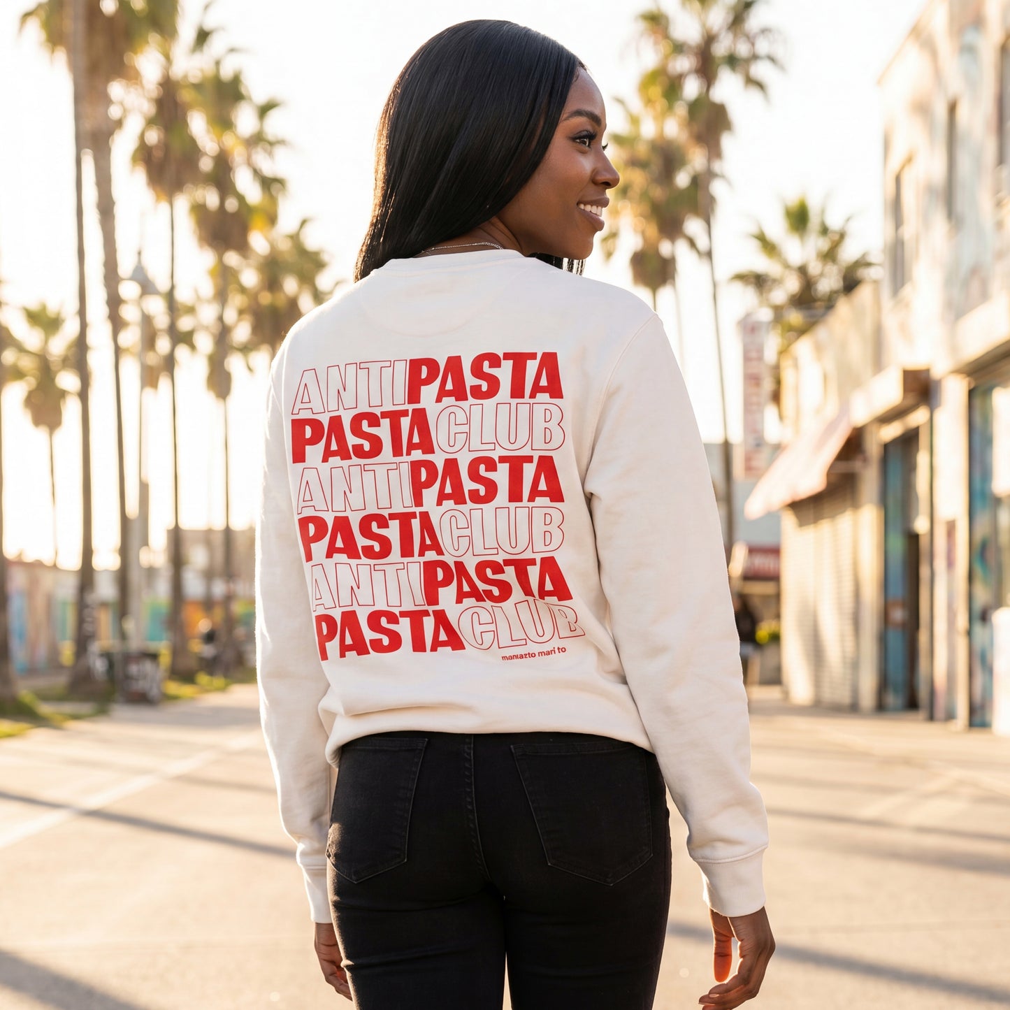 Antipasta-Pasta Club Crewneck